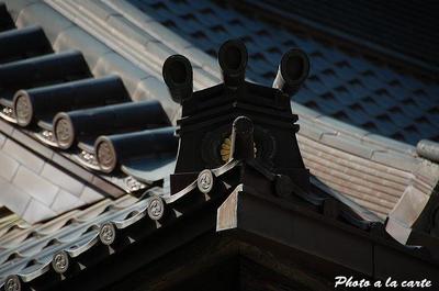 遠州森町蓮華寺・鬼瓦点景